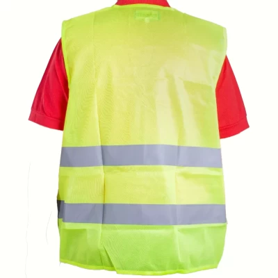 Imagen del producto: Chaleco Reflectivo Seguridad Clase 1 Amarillo / Naranja