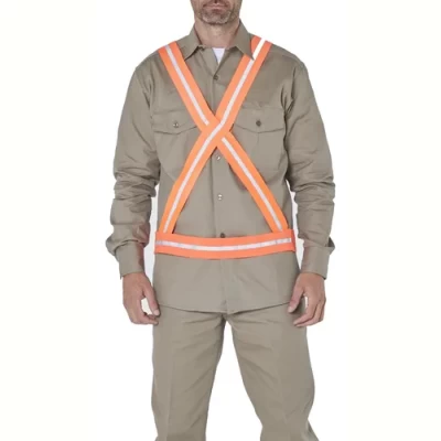 Imagen principal del producto: Bandolera Vial Reflectiva Naranja Fluo Pampero 1º Calidad