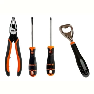 Imagen principal del producto: Set Bahco Pinza Universal 180 Con 2 Destornilladores