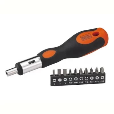 Imagen principal del producto: Atornillador Manual Black Decker Con 10 Puntas Criquera
