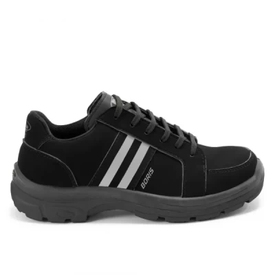 Imagen del producto: Zapatilla Boris 3020 Negra C/ Punt. Acero Dielectrico