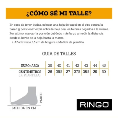 Imagen del producto: Botin Seguridad Borcego Trabajo Ringo Ruler Puntera Acero
