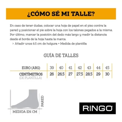 Imagen del producto: Botin Seguridad Borcego De Trabajo Ringo Work Wrench