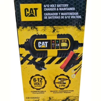 Imagen del producto: Cargador Mantenedor Bateria Auto Moto Cat 6v 12v Inteligente