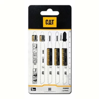 Imagen del producto: Set 5 Hojas Sierra Caladora Para Madera Cat DA06003