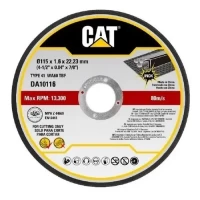 Foto principal de Set 10 Discos Para Amoladora 115mm X 1.6mm Cat Da10116 Negro