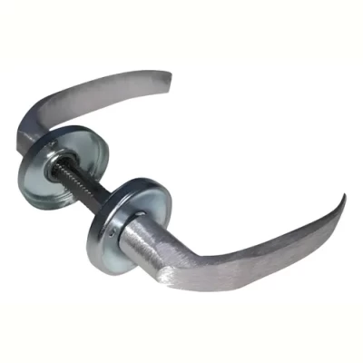 Imagen principal del producto: Manija Picaporte Currao Ministerio Duro Aluminio Dob. Balanc