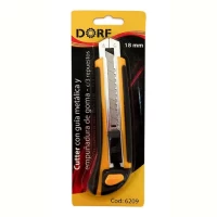 Foto principal de Cutter Profesional Trincheta 18mm Mango De Goma Dorf 6209