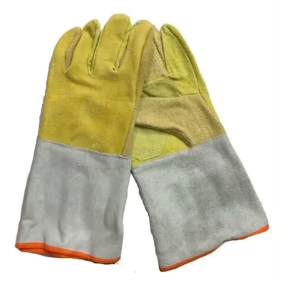 Imagen principal del producto: Guante Descarne Americano Amarillo Puño Largo