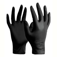 Foto principal de Guantes Nitrilo Negro Printex Reforzados Anmat X 100