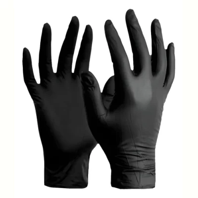 Imagen principal del producto: Guantes Nitrilo Negro Printex Reforzados Anmat X 100