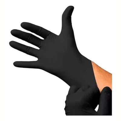 Imagen del producto: Guantes Nitrilo Negro Printex Reforzados Anmat X 100