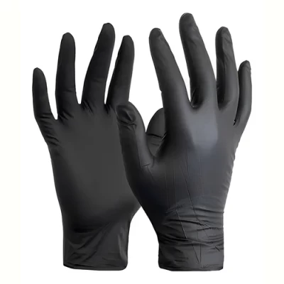 Imagen principal del producto: Caja Guantes Dexal Nitrilo Negro Reforzado Con Anmat X 100