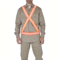 Foto principal de Bandolera Vial Reflectiva Naranja Fluo Pampero 1º Calidad