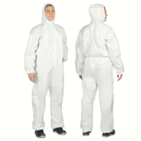 Foto principal de Mameluco DUTY Descartable Laminado Respirable Blanco 45 grs