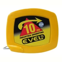 Foto principal de Cinta Metrica Evel Profesional 10mts X 11mm Con Enrrollador