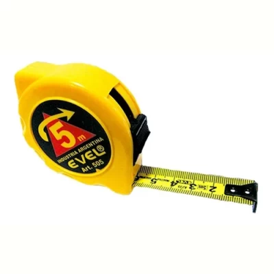 Imagen principal del producto: Cinta Metrica Evel 5mts X 16mm Retroblock Con Freno Y Enganche
