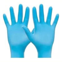 Foto principal de Guantes Nitrilo Azul Antideslizantes Mediglove X 100 Azul