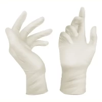 Foto principal de Guantes De Latex Mediglove Color Crema X 100