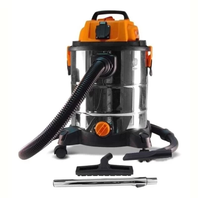 Imagen principal del producto: Aspiradora Industrial Lusqtoff La-2501m 25l Plateado Naranja y Negro