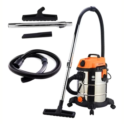 Imagen del producto: Aspiradora Industrial Lusqtoff La-2501m 25l Plateado Naranja y Negro