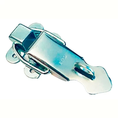 Imagen del producto: Traba Broche A Presion Con Porta Candado 100mm X10 Unidades