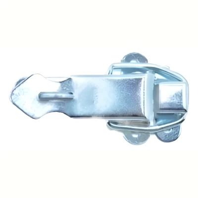 Imagen del producto: Traba Broche A Presion Con Porta Candado 100mm X10 Unidades