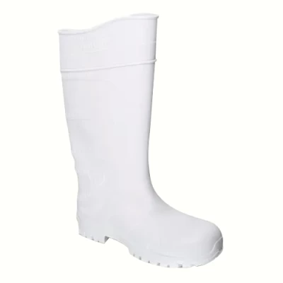 Imagen principal del producto: Botas Trabajo Lluvia Agua Pvc Ombu Sin Puntera De Acero Blanca
