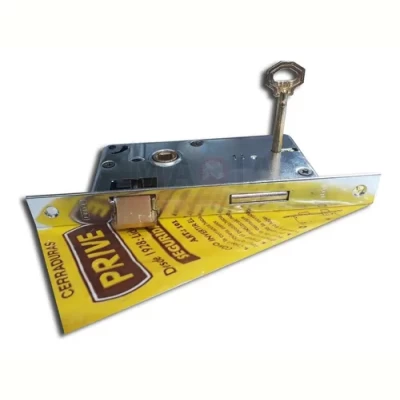 Imagen del producto: Cerradura Para Puerta Abatible Prive 101 Interior Zincado Izquierdo