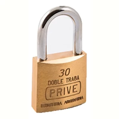 Imagen principal del producto: Candado De Bronce De 30mm Doble Traba Prive 351