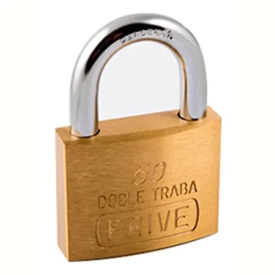 Imagen principal del producto: Candado De Bronce Macizo De 50mm Doble Traba Prive 702
