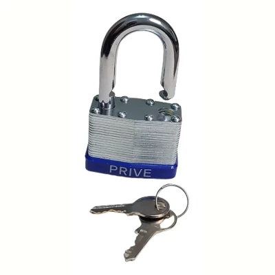 Imagen del producto: Candado 50m Prive 707 Acero Laminado Plateado