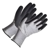 Foto principal de Guante De Trabajo Seguridad Anticorte Randon Cr5 Nitrilo Ulv