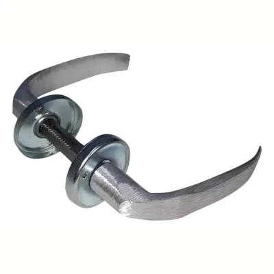 Imagen principal del producto: Manija Picaporte Doble Rialpa Ministerio Duro Bronce Cromado