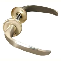 Foto principal de Manija Picaporte Rialpa Ministerio Duro Aluminio Doble Balancin