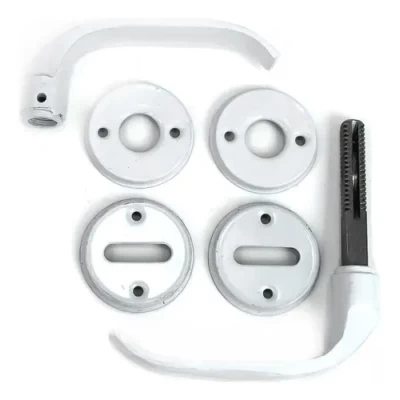 Imagen principal del producto: Manija Picaporte Ministerio Aluminio Rialpa Doble Balancin