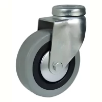 Foto principal de Rueda Tecno NY/Goma Gris 80 Pasante