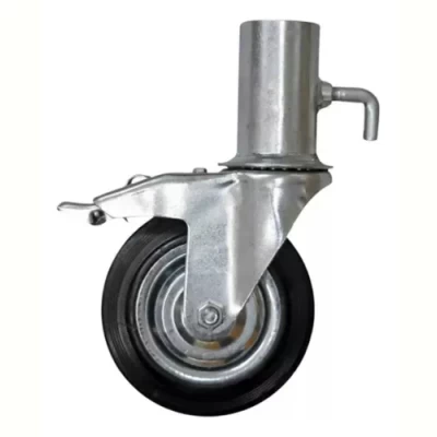 Imagen principal del producto: Rueda Andamio Chapa y Goma 150mm C/Freno