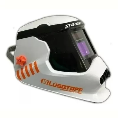 Imagen principal del producto: Mascara Careta Fotosensible Star Wars Blanco y Naranja Lusqtoff