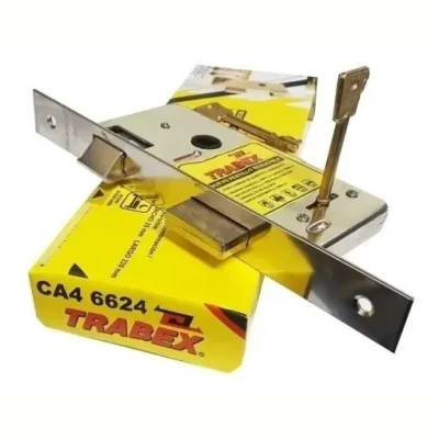 Imagen del producto: Cerradura Seguridad Trabex 6624 Llave Doble Paleta