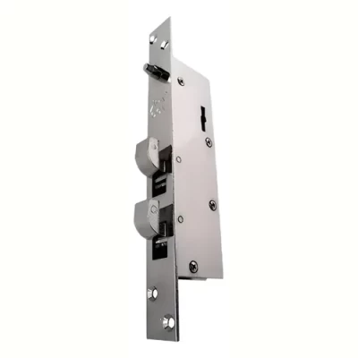 Imagen del producto: Cerradura P/ Puerta Corrediza Trabex 700 Niquelada 6 Placas