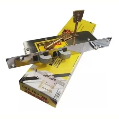 Imagen del producto: Cerradura P/ Puerta Corrediza Trabex 700 Niquelada 6 Placas